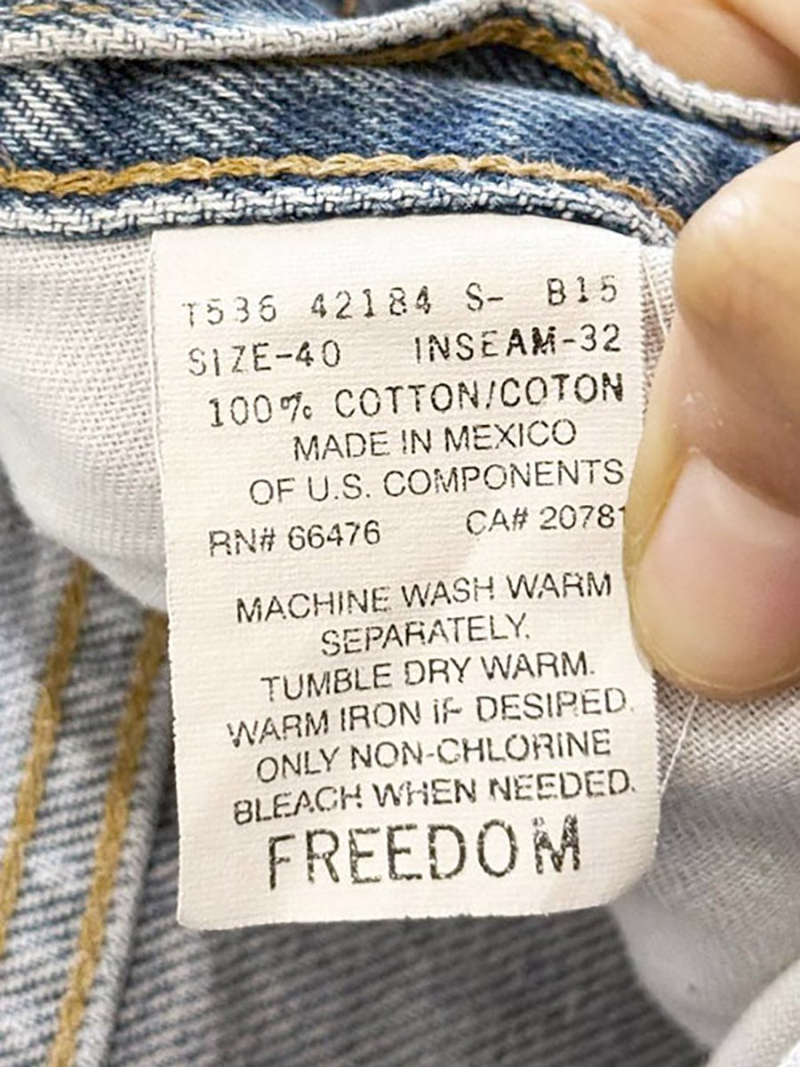 vintage tommy hilfiger freedom loose straight leg jeans - good market thrift store
