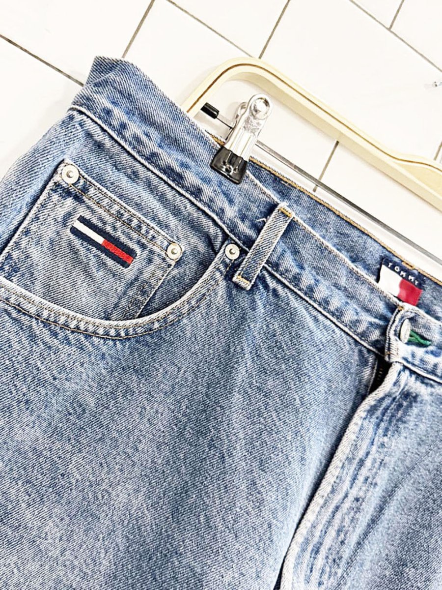 vintage tommy hilfiger freedom loose straight leg jeans - good market thrift store