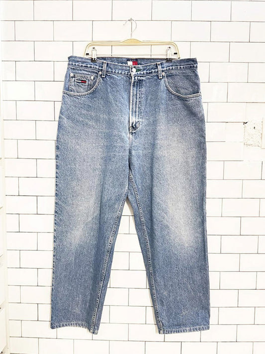 vintage tommy hilfiger freedom loose straight leg jeans - good market thrift store