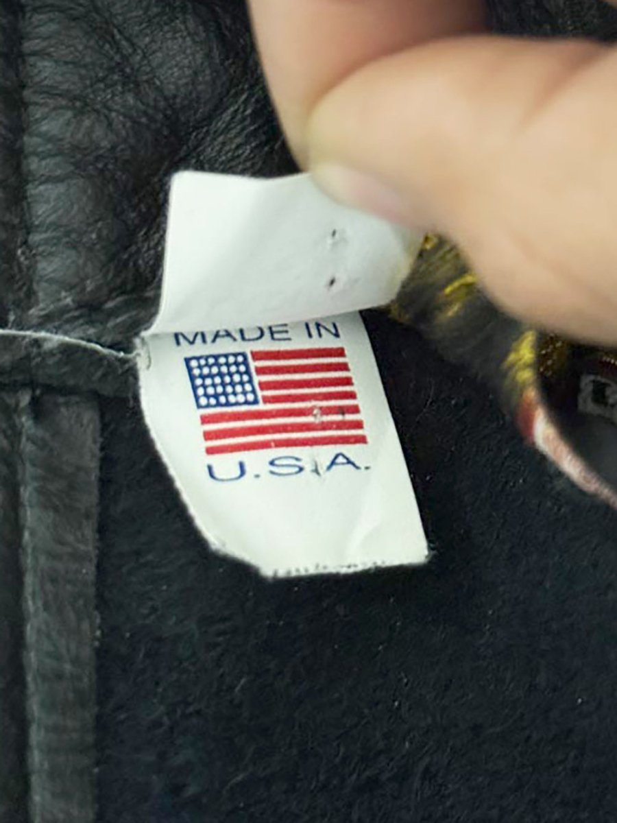 vintage universal rider leather fringe chaps | made in USA - good market thrift store