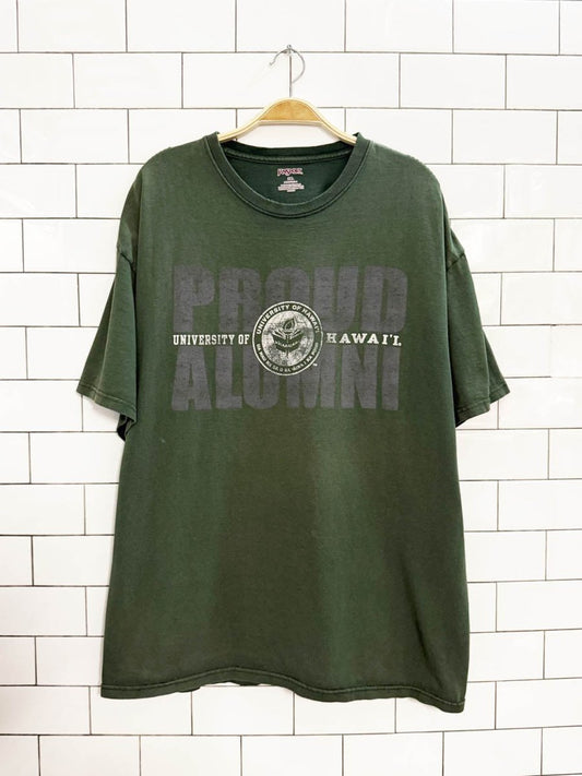 vintage university of hawaii graphic tee | jansport - good market thrift store