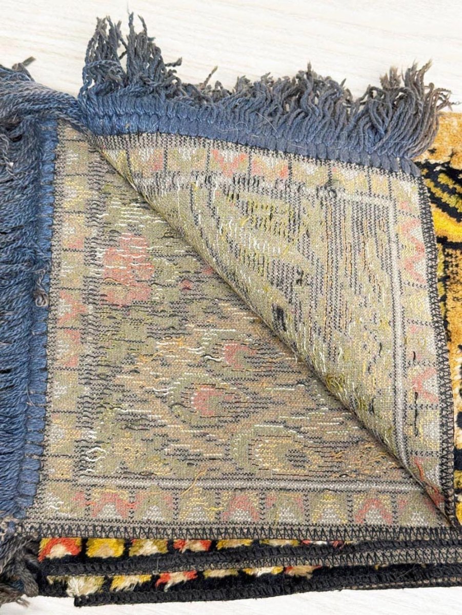 vintage velvet peacock tapestry wall hanging - good market thrift store
