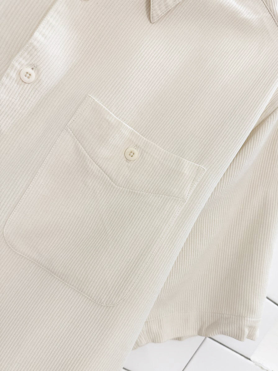 vintage wayne gretzky 100% silk ribbed full button shirt - good market thrift store