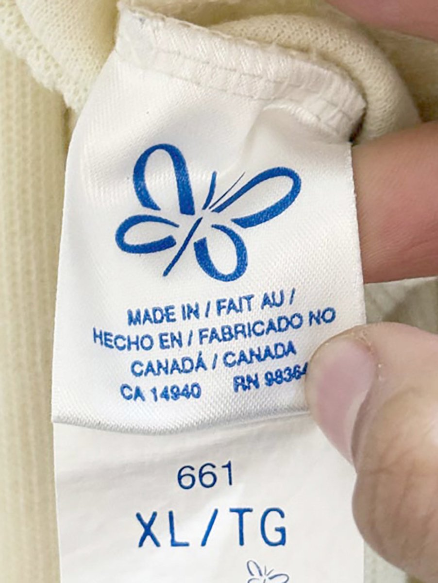 vintage weekenders butter yellow knit mini skirt | made in Canada - good market thrift store