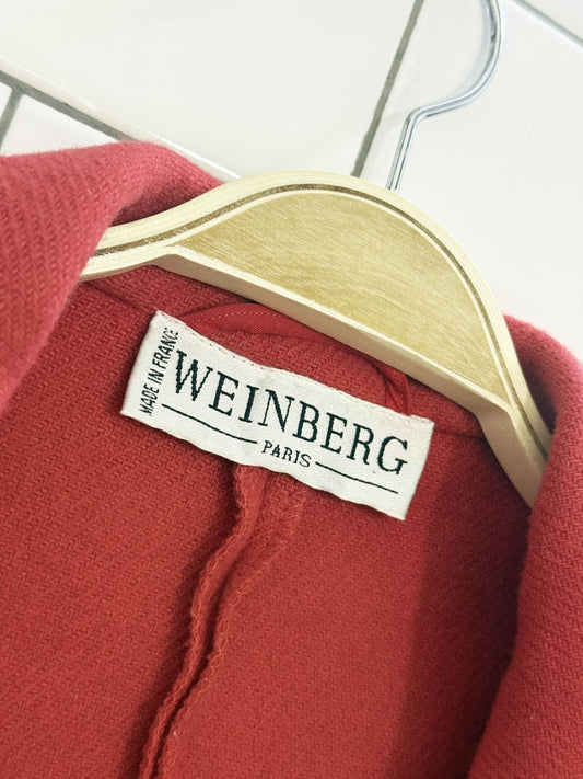 vintage weinberg paris wool - blend blazer | made in France - good market thrift store