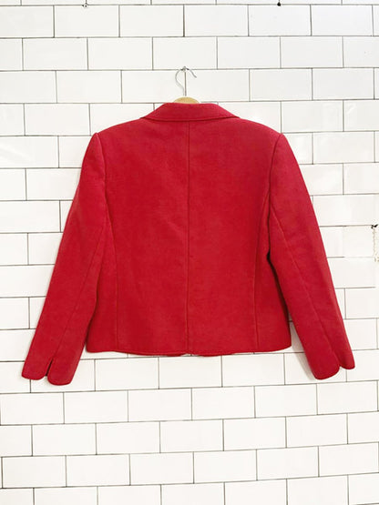 vintage weinberg paris wool - blend blazer | made in France - good market thrift store