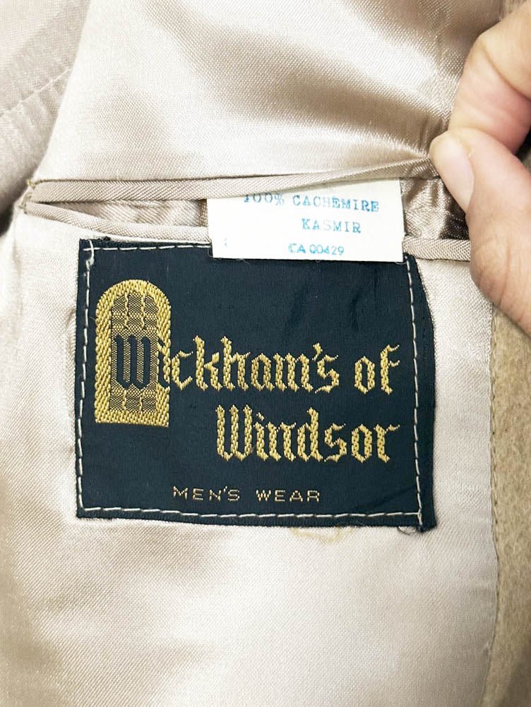 vintage wickhams of windsor 100% cashmere coat | made in Canada - good market thrift store