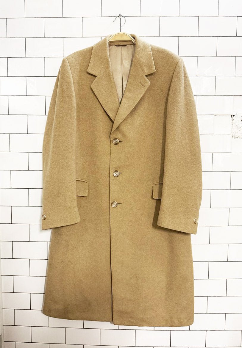 vintage wickhams of windsor 100% cashmere coat | made in Canada - good market thrift store
