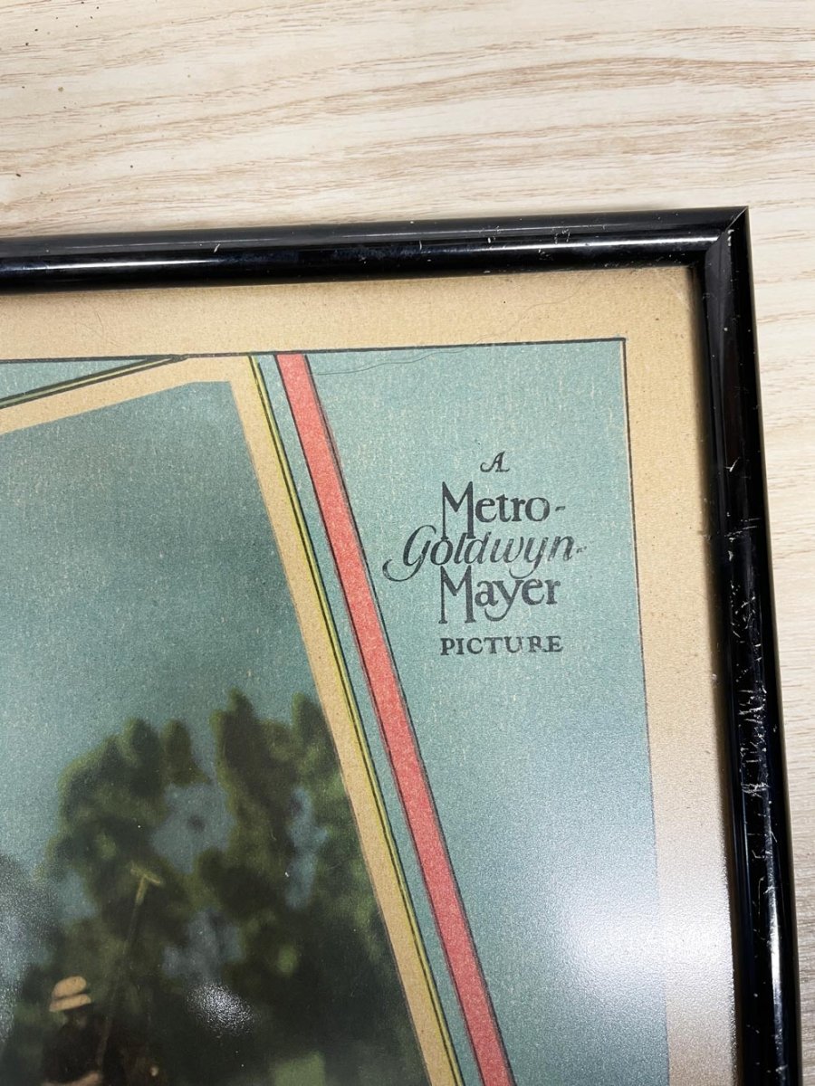 vintage william hanes in the smart polo match set movie poster framed | made in usa - good market thrift store