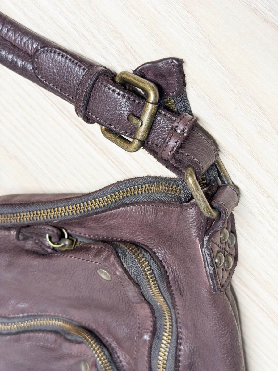 vintage wilson leather slouchy hobo shoulder bag - good market thrift store
