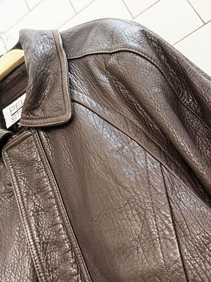 vintage wilsons heavy soft leather bomber jacket | pelle studio | thinsulate zip out liner - good market thrift store