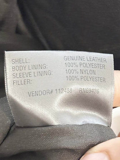 vintage wilson's leather pleated shoulder bomber jacket - good market thrift store