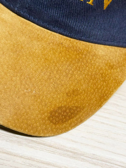 vintage winning spirit suede brim embroidered captain baseball cap - good market thrift store