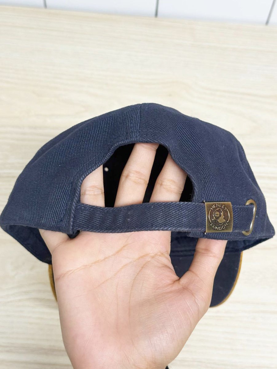 vintage winning spirit suede brim embroidered captain baseball cap - good market thrift store