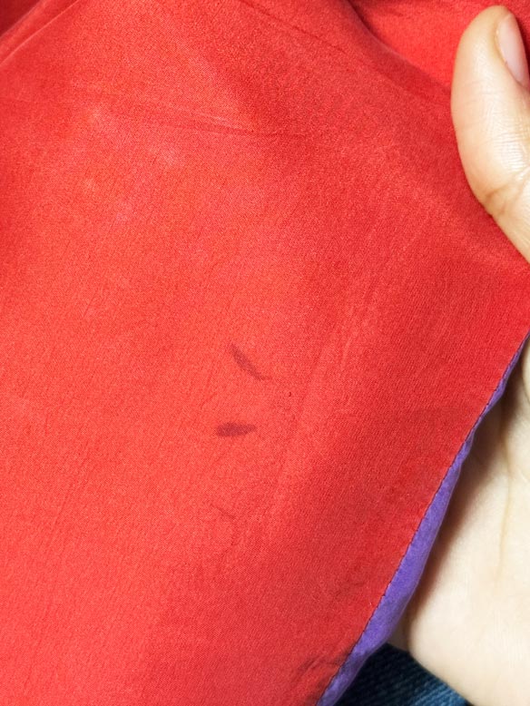 vintage winter silks 100% silk short sleeve shirt - good market thrift store