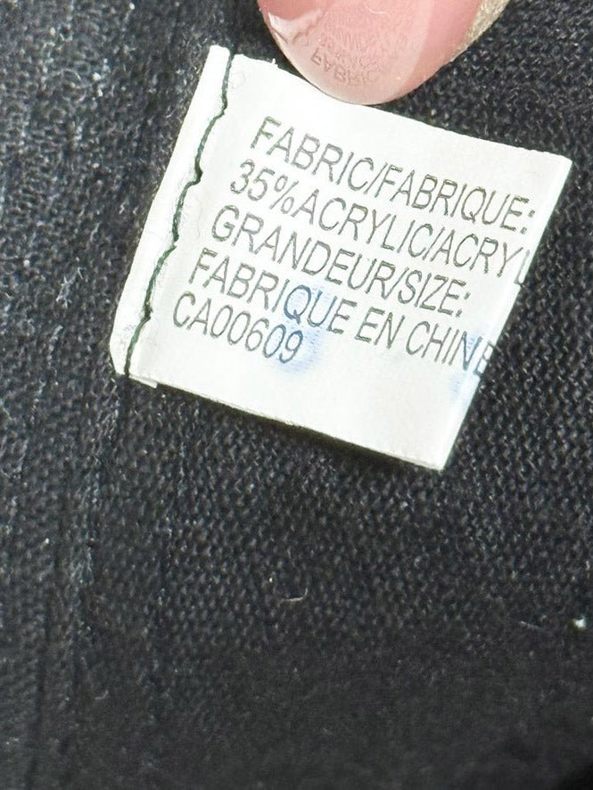 vintage wool - blend flat cap with ear muffs - good market thrift store