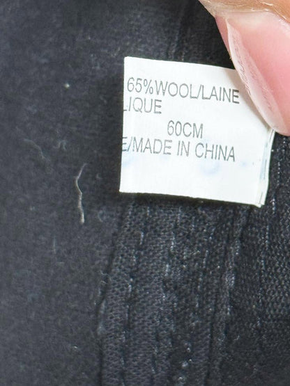 vintage wool - blend flat cap with ear muffs - good market thrift store