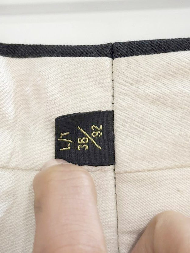 vintage wool - blend pleated trousers - good market thrift store