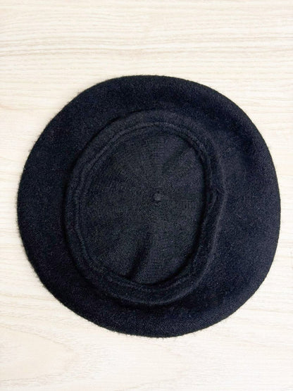 vintage wool french beret - good market thrift store