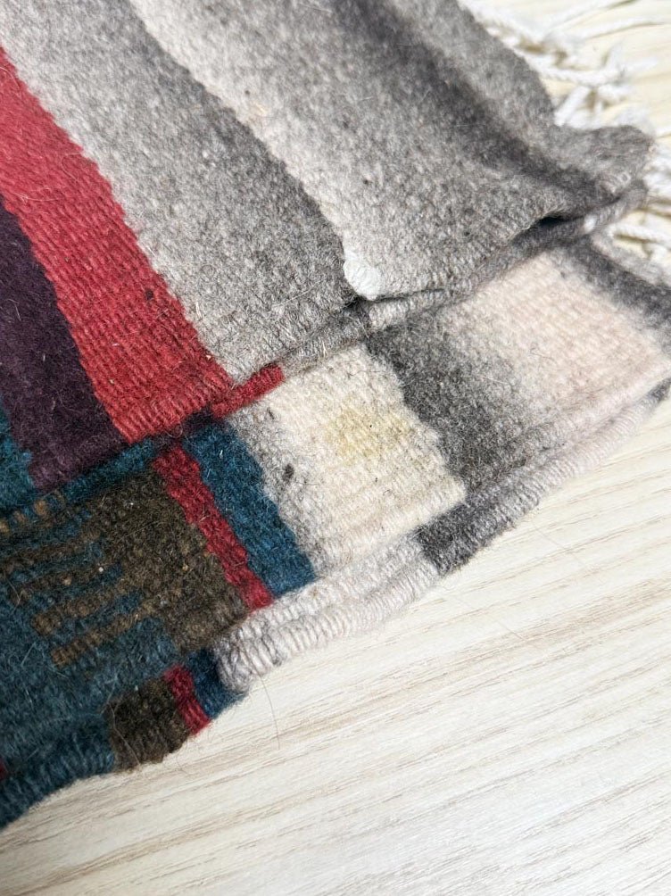 vintage wool kilim rug | runner - good market thrift store