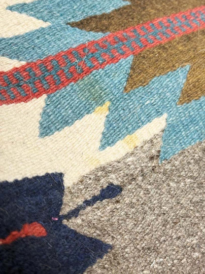 vintage wool kilim rug | runner - good market thrift store