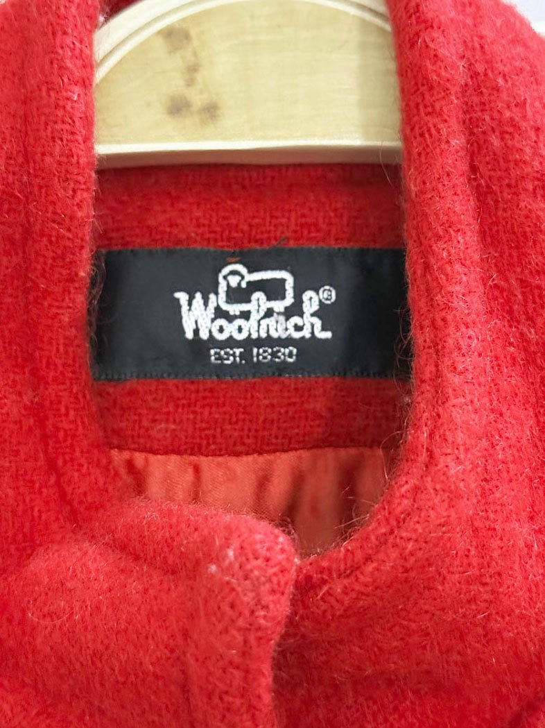 vintage woolrich wool - mohair western fringe rancher coat | made in USA - good market thrift store