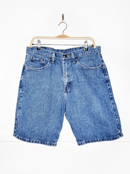 vintage wrangler relaxed fit denim jorts - good market thrift store