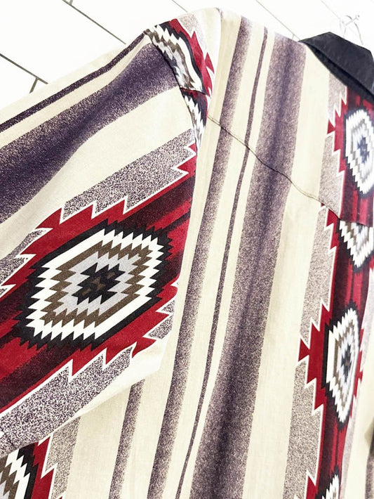 vintage wrangler western short sleeve shirt | single needle tailoring - good market thrift store