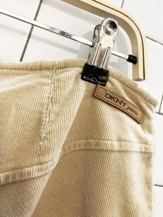 vintage y2k dkny jeans corduroy knee - length - good market thrift store