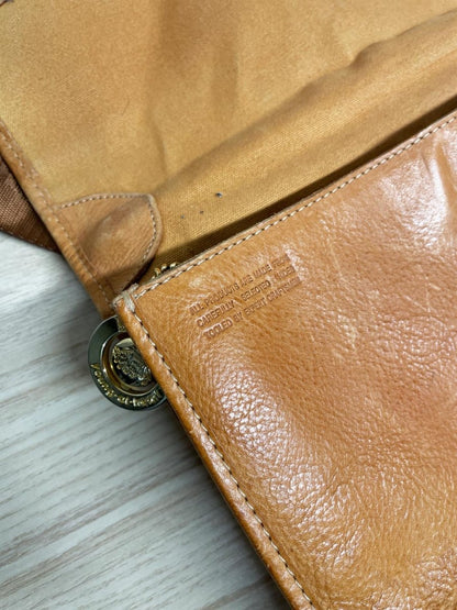 vintage yak leather briefcase - good market thrift store