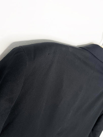 vintage YSL 100% wool navy blazer - good market thrift store