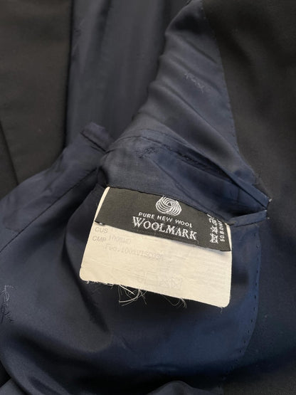 vintage YSL 100% wool navy blazer - good market thrift store