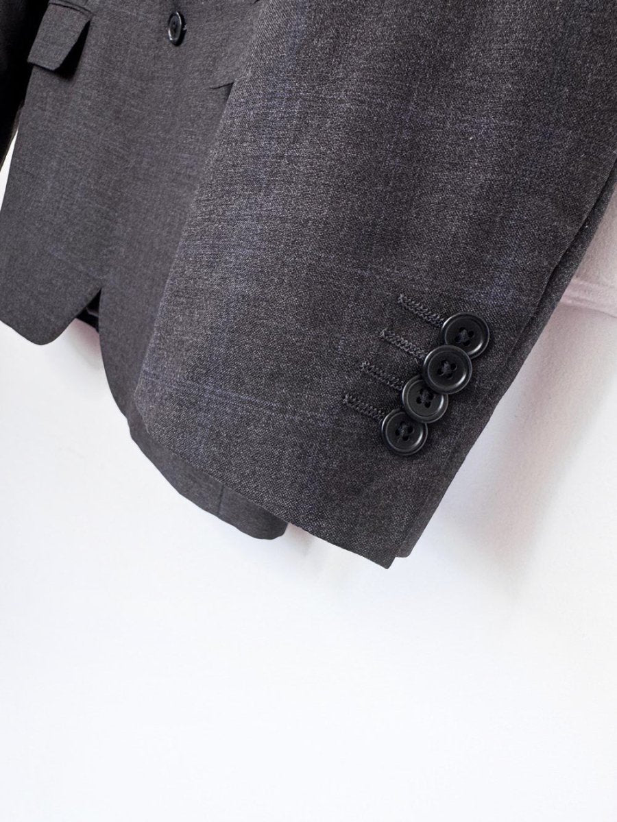 vintage YSL 100% wool windowpane blazer | made in Italy - good market thrift store
