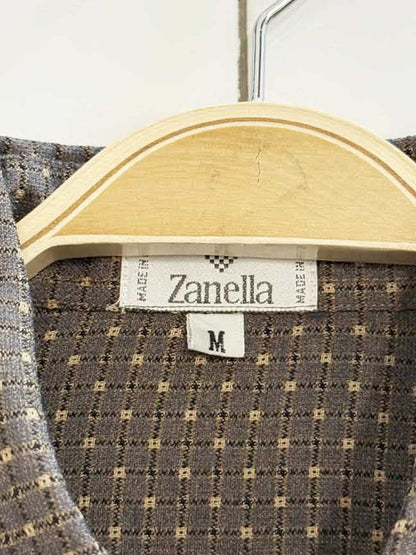 vintage zanella woven check dress shirt | made in Italy - good market thrift store