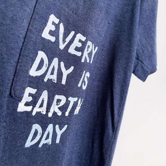 vintage x earth activist pocket tee