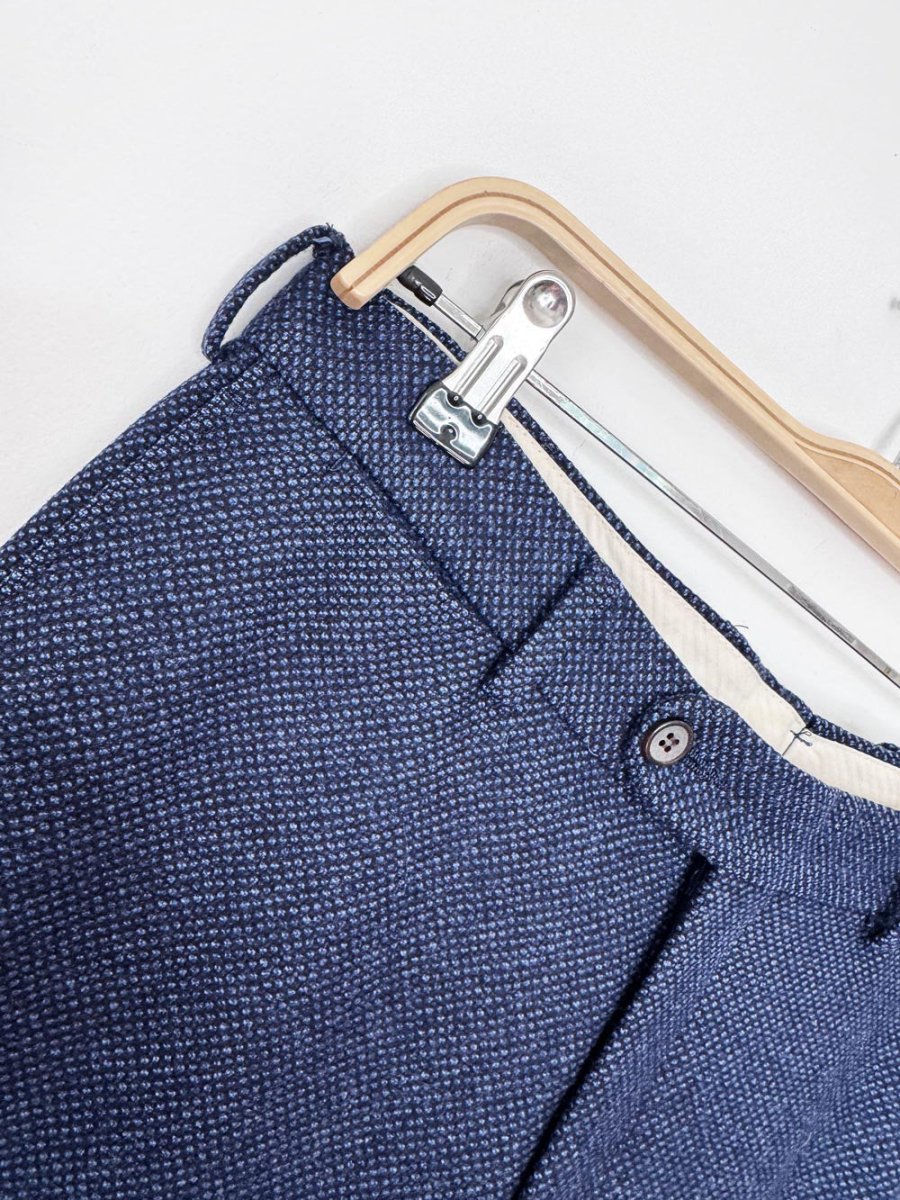 vitale barberis canonico 100% wool single breasted suit | original woolen havana flannel - good market thrift store