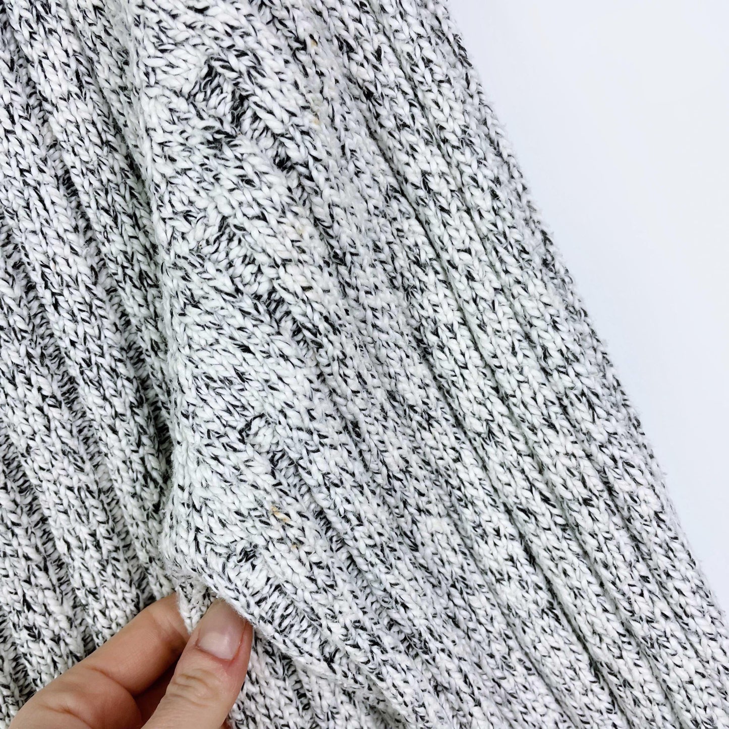 vintage 00s roots chunky rib v-neck sweater - size large