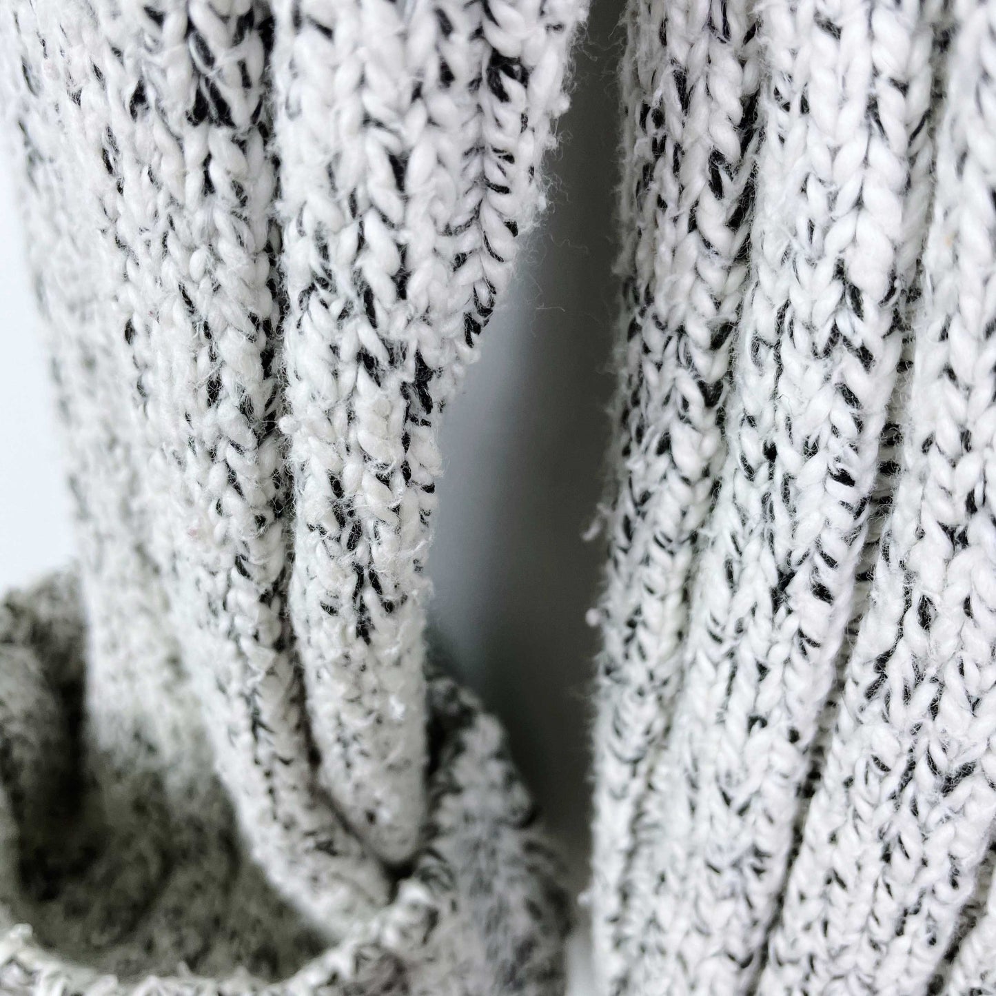 vintage 00s roots chunky rib v-neck sweater - size large