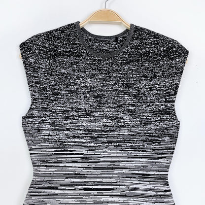 alexander wang degrade stretch knit ombre dress