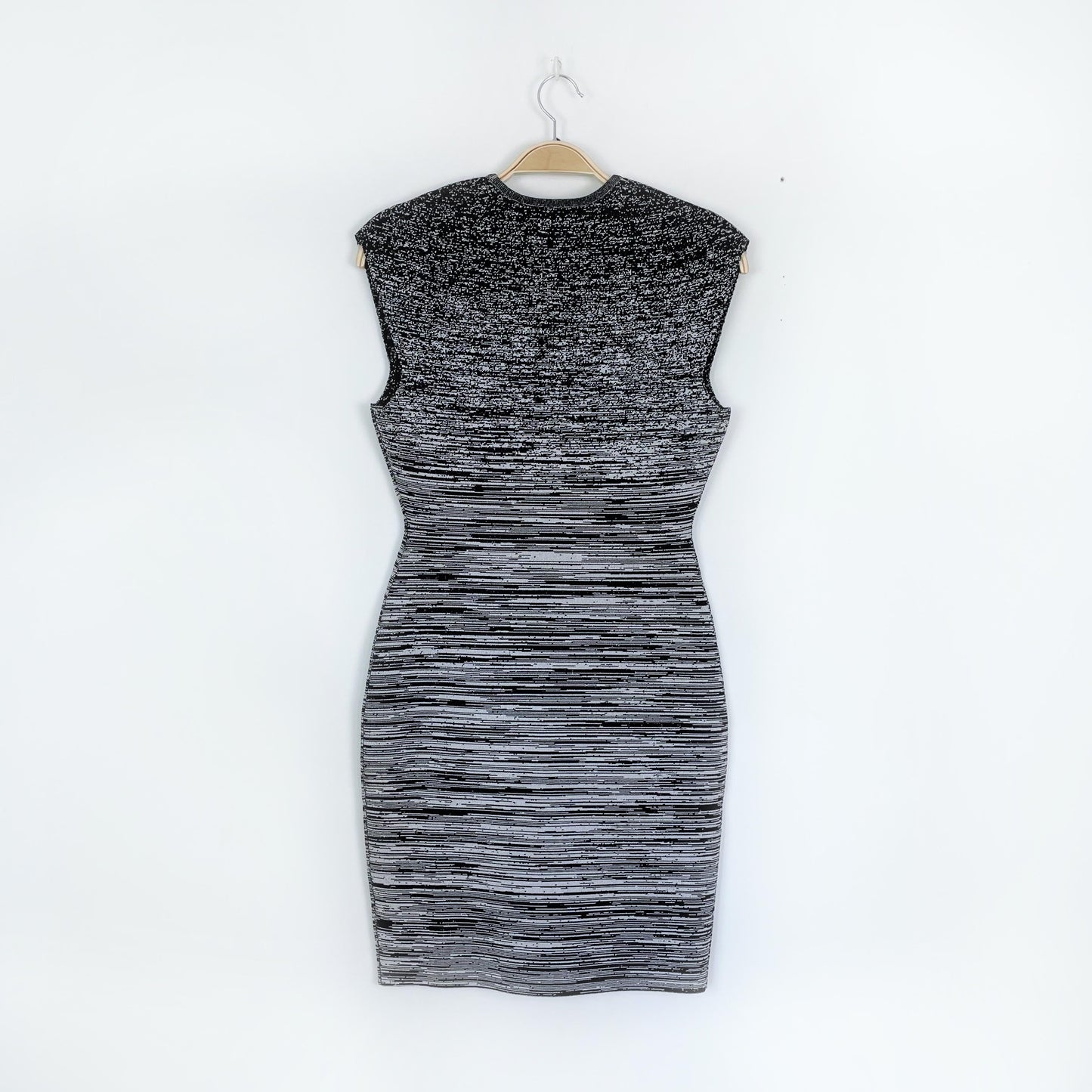 alexander wang degrade stretch knit ombre dress
