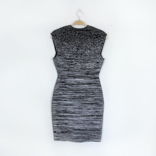 alexander wang degrade stretch knit ombre dress