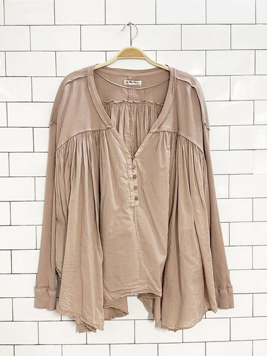 we the free lyrical flowy tunic top | free people - good market thrift store