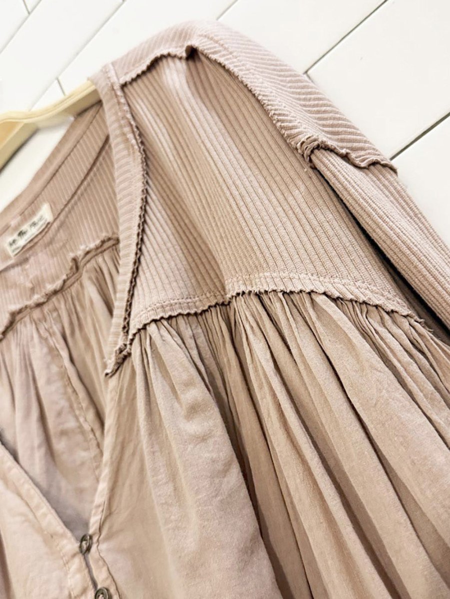 we the free lyrical flowy tunic top | free people - good market thrift store