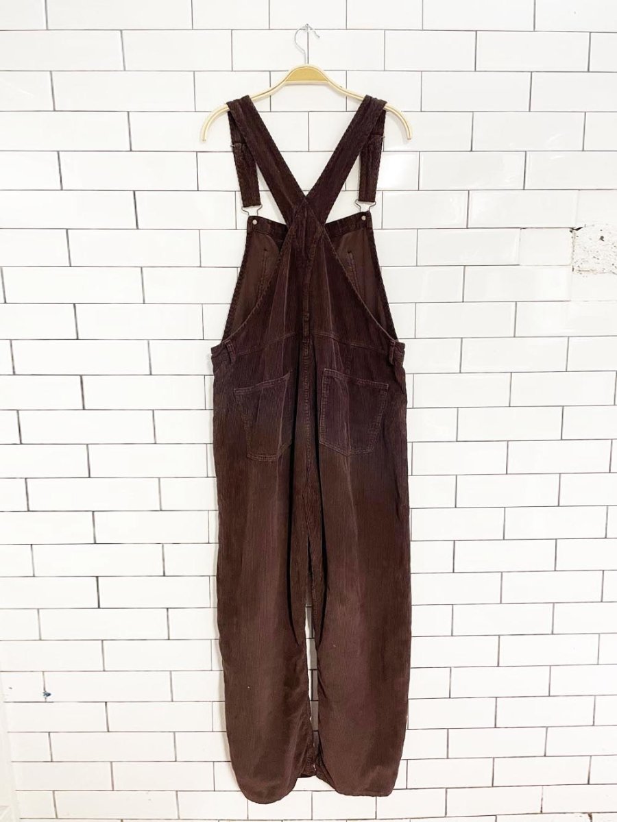 we the free ziggy chunky cord overalls | free people - good market thrift store