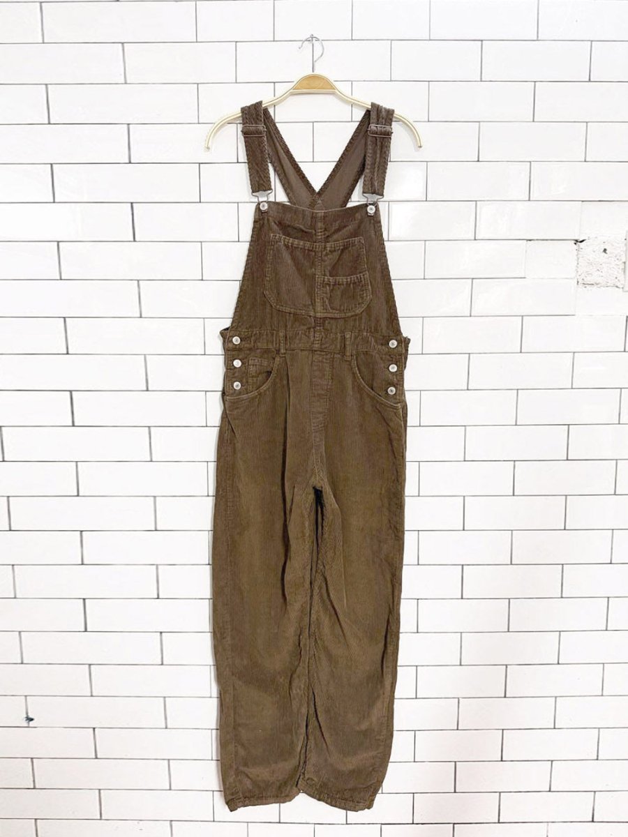 we the free ziggy chunky cord overalls | free people - good market thrift store
