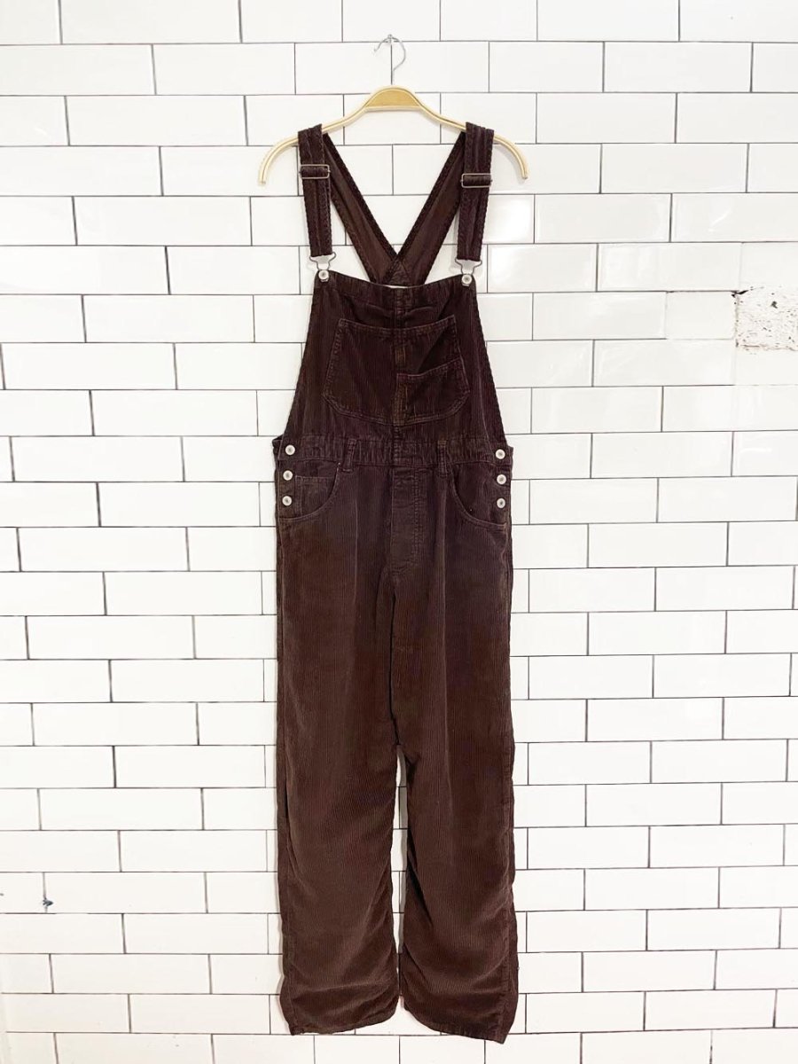 we the free ziggy chunky cord overalls | free people - good market thrift store