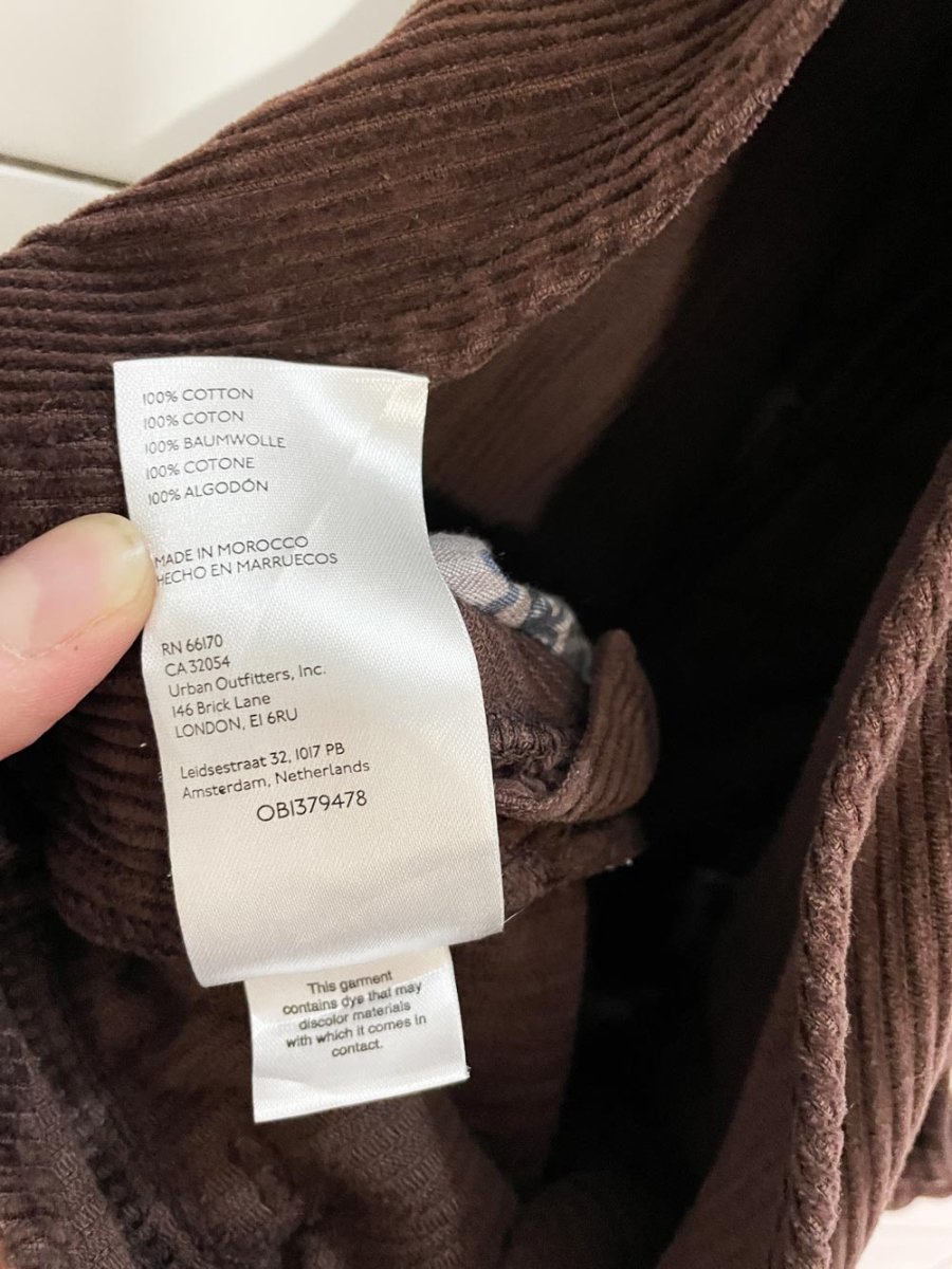 we the free ziggy chunky cord overalls | free people - good market thrift store