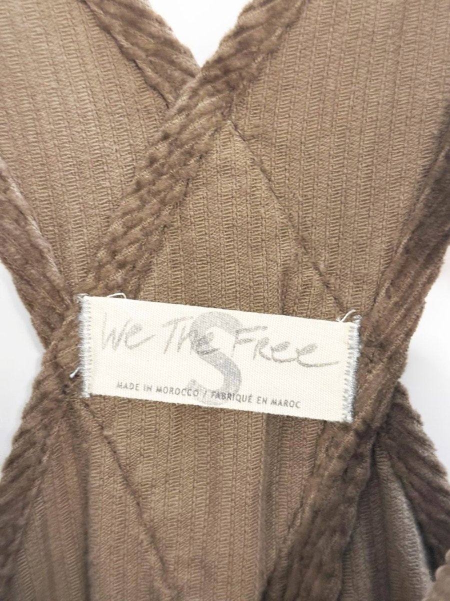 we the free ziggy chunky cord overalls | free people - good market thrift store