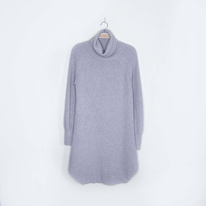 wilfred free bianca grey merino wool sweater dress - size medium