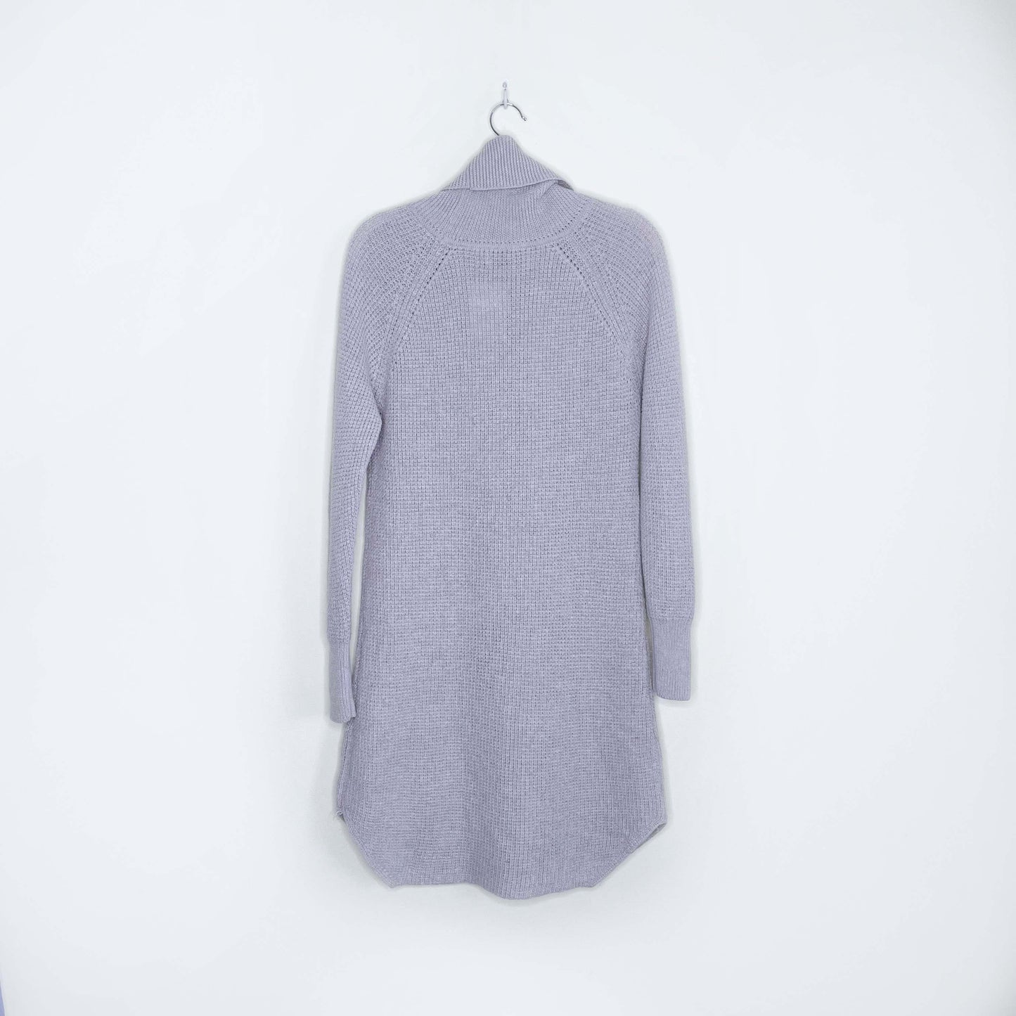 wilfred free bianca grey merino wool sweater dress - size medium
